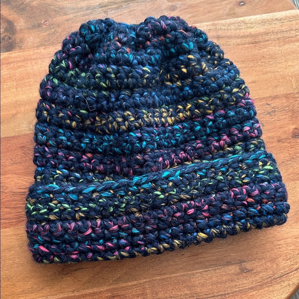 Multicolor Knit Beanie